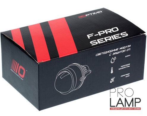 Светодиодная линза дальнего света Optima LED Lens F-PRO 2.5