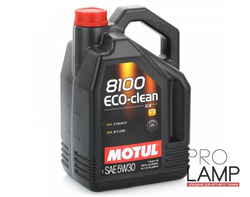 MOTUL 8100 Eco-Clean 5W-30 (C2) - 5 л.