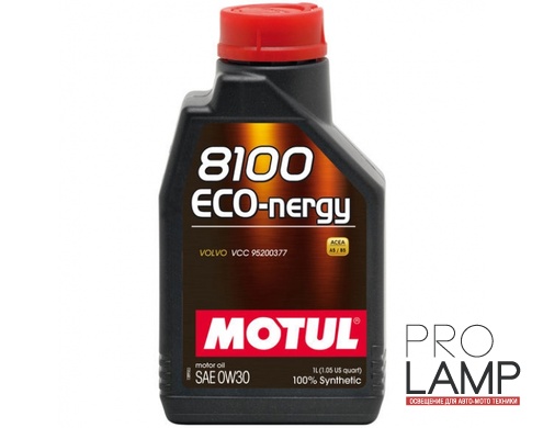 MOTUL 8100 Eco-nergy 0W-30 - 1 л.