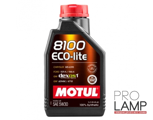 MOTUL 8100 Eco-lite 5W-30 - 1 л.