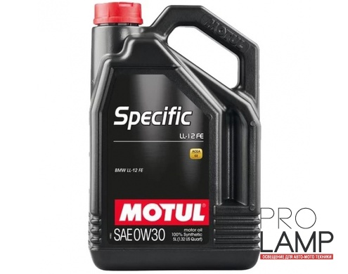 MOTUL Specific LL-12 FE 0W30 - 5 л.