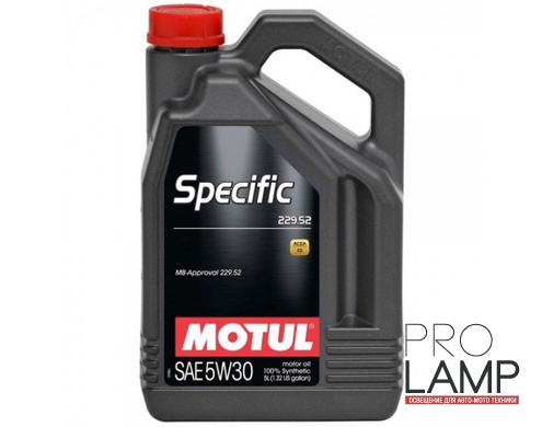 MOTUL Specific MB 229.52 5W-30 - 5 л.