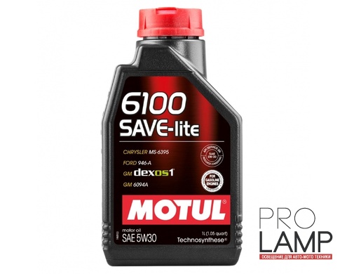 MOTUL 6100 Save-lite 5W-30 - 1 л.