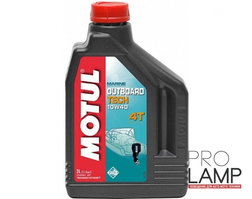 MOTUL OUTBOARD TECH 4T 10W-40 - 2 л.