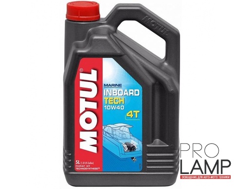 MOTUL INBOARD TECH 4T 10W-40 - 5 л.