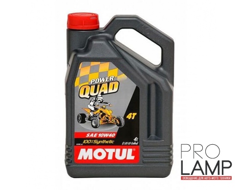 MOTUL Power Quad 4T 10W-40 - 4 л.