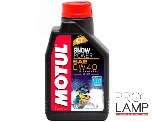 MOTUL Snowpower 4T 0W-40 - 1 л.